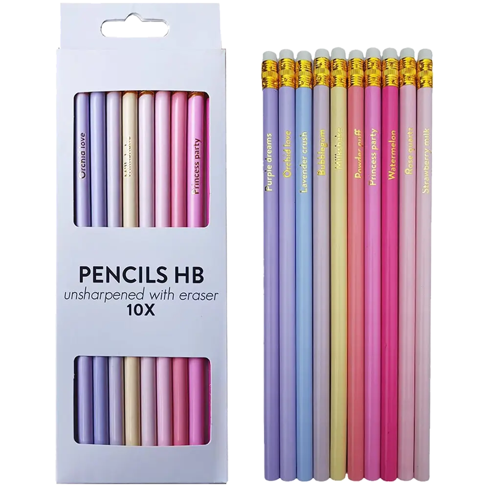 10 HB Pencils with Top Eraser — Christmas Edition — photo 3