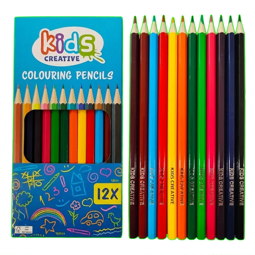 12-Color Classic Colored Pencil Set
