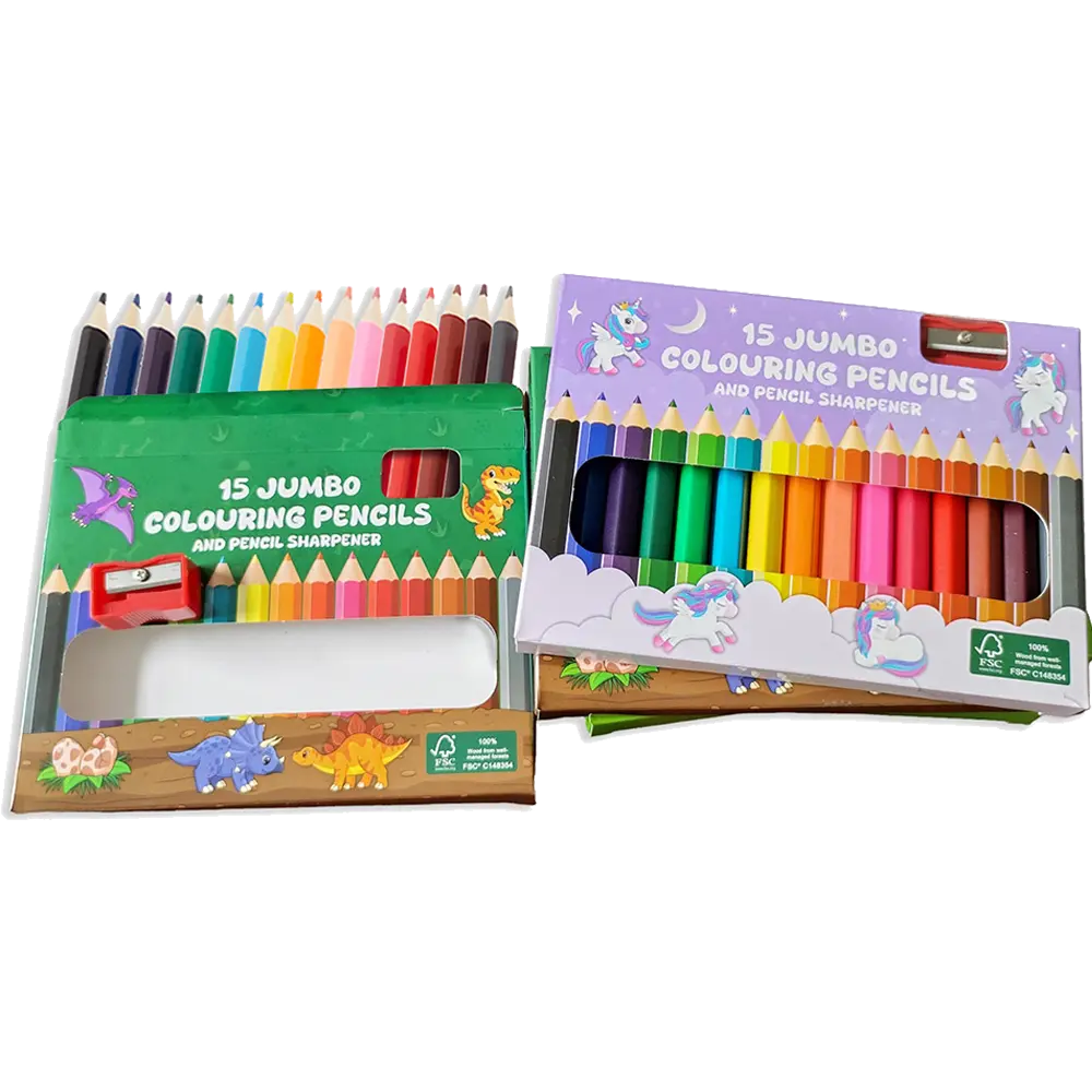 15 Jumbo Colour Pencils — photo 2