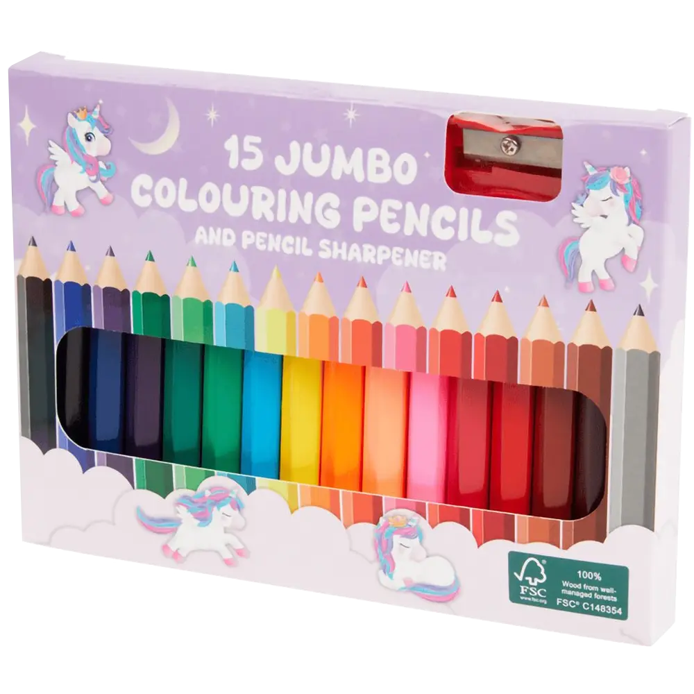 15 Jumbo Colour Pencils — photo 3